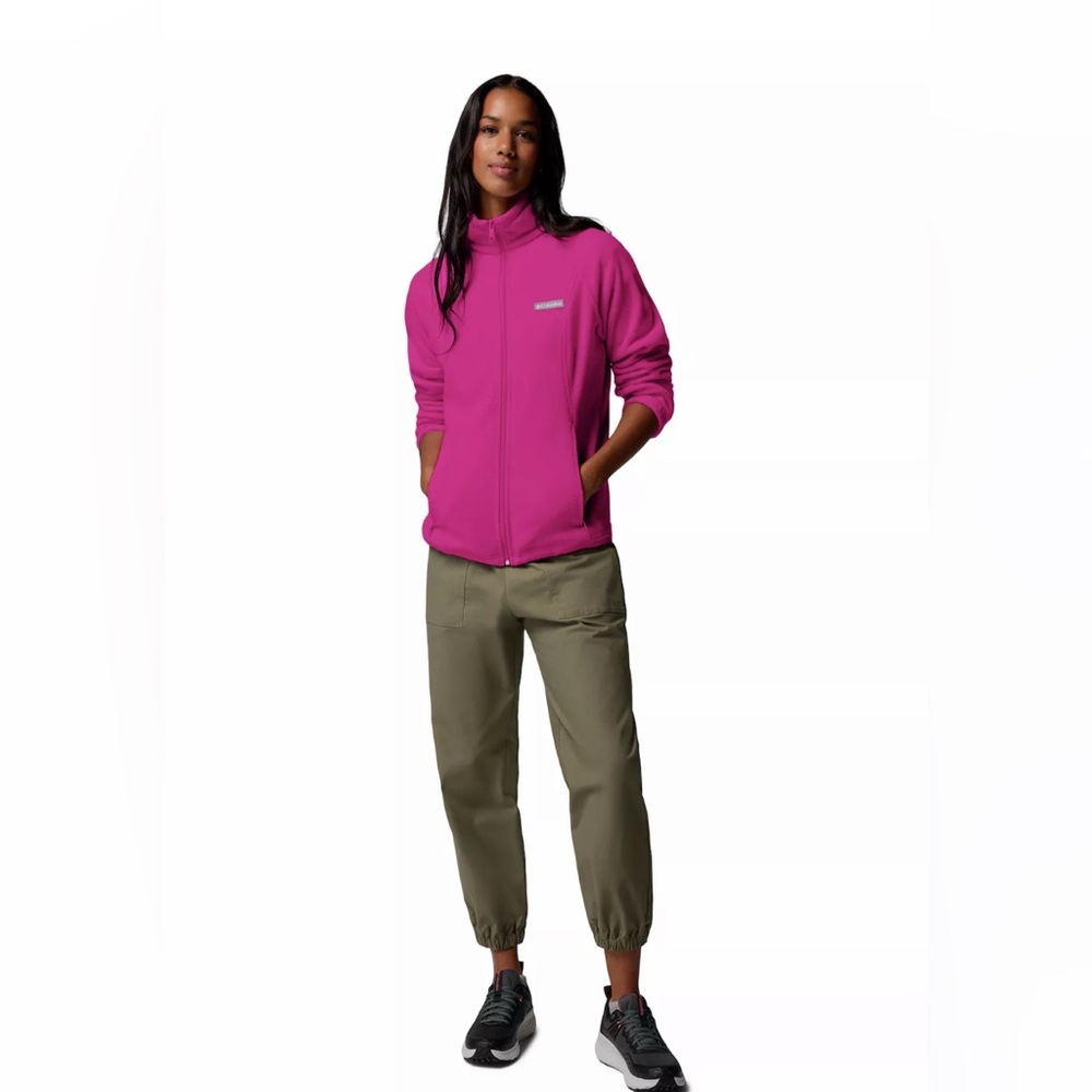 💘Columbia Women's Vibrant Pink Benton Sping Jacket - Picture 6 of 17